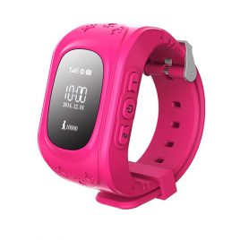 SQ50 Pink GPS nyomkövető óra gyerekeknek NEM érintőkijelzős
